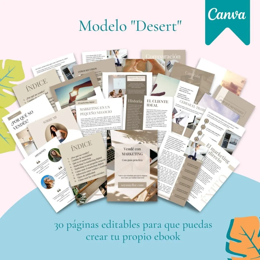 Plantillas editables para Ebook - Imagen 4