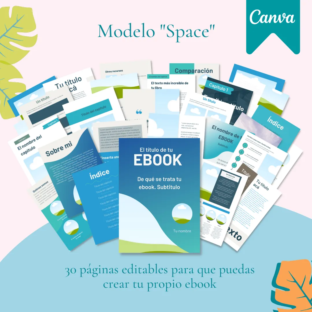 Plantillas editables para Ebook - Imagen 5
