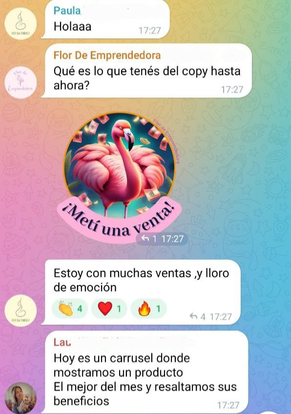 Chat Telegram comunidad